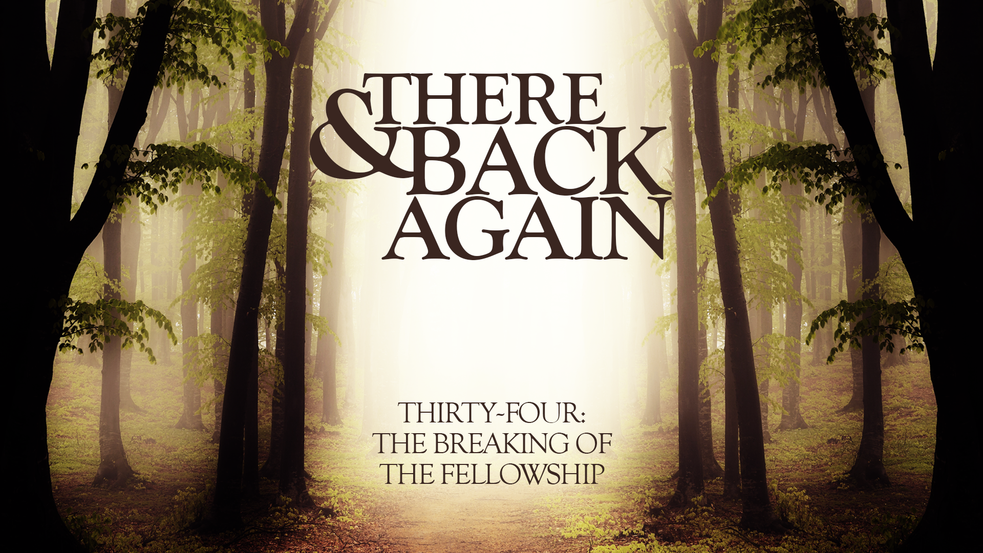 There And Back Again 34: The Breaking Of The Fellowship